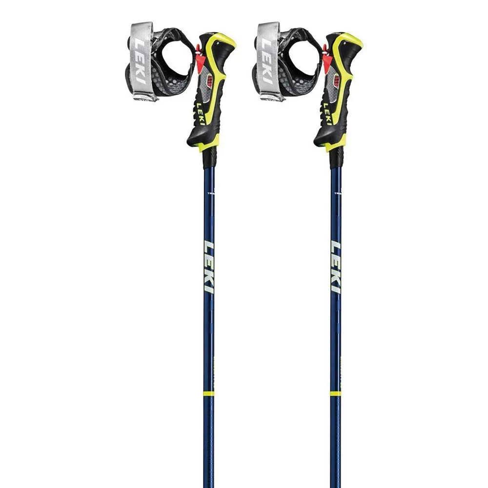 Carbon 14 3D Ski Poles Blue/Yellow 115cm D45169