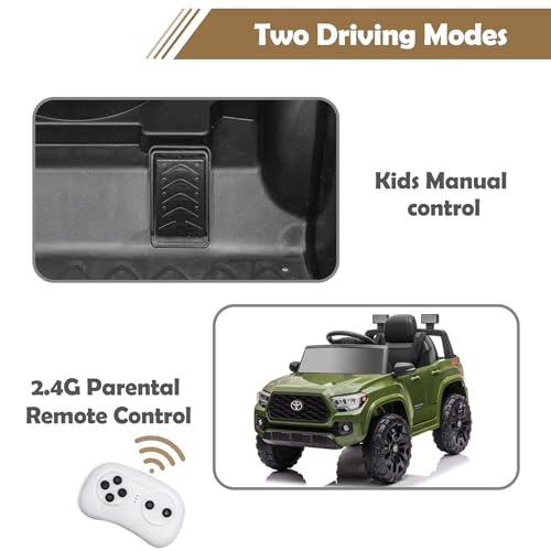12V Black Kids Ride on Truck with Remote Control Z934