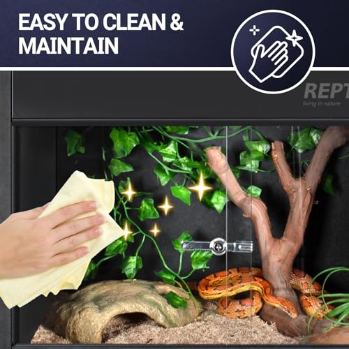 34 Gallon PVC Reptile Terrarium with Glass Sliding Door A97739