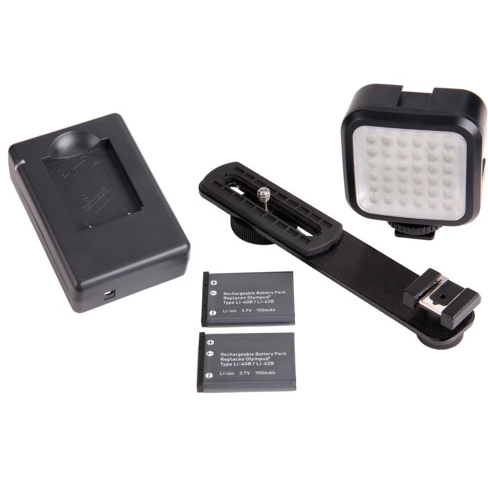 32GB Digital Camera with Extra Battery and LED Kit I94142