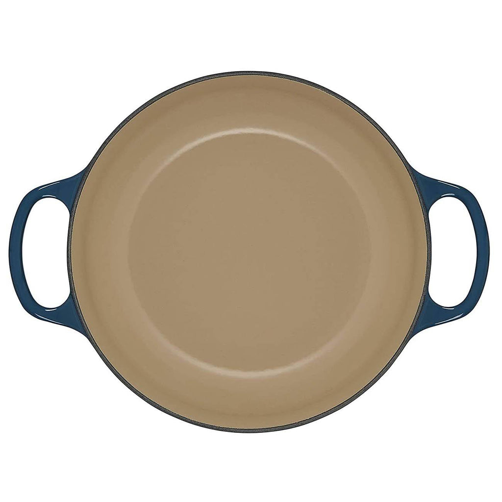 3.5 Qt. Cast Iron Sauteuse Deep Teal E3842