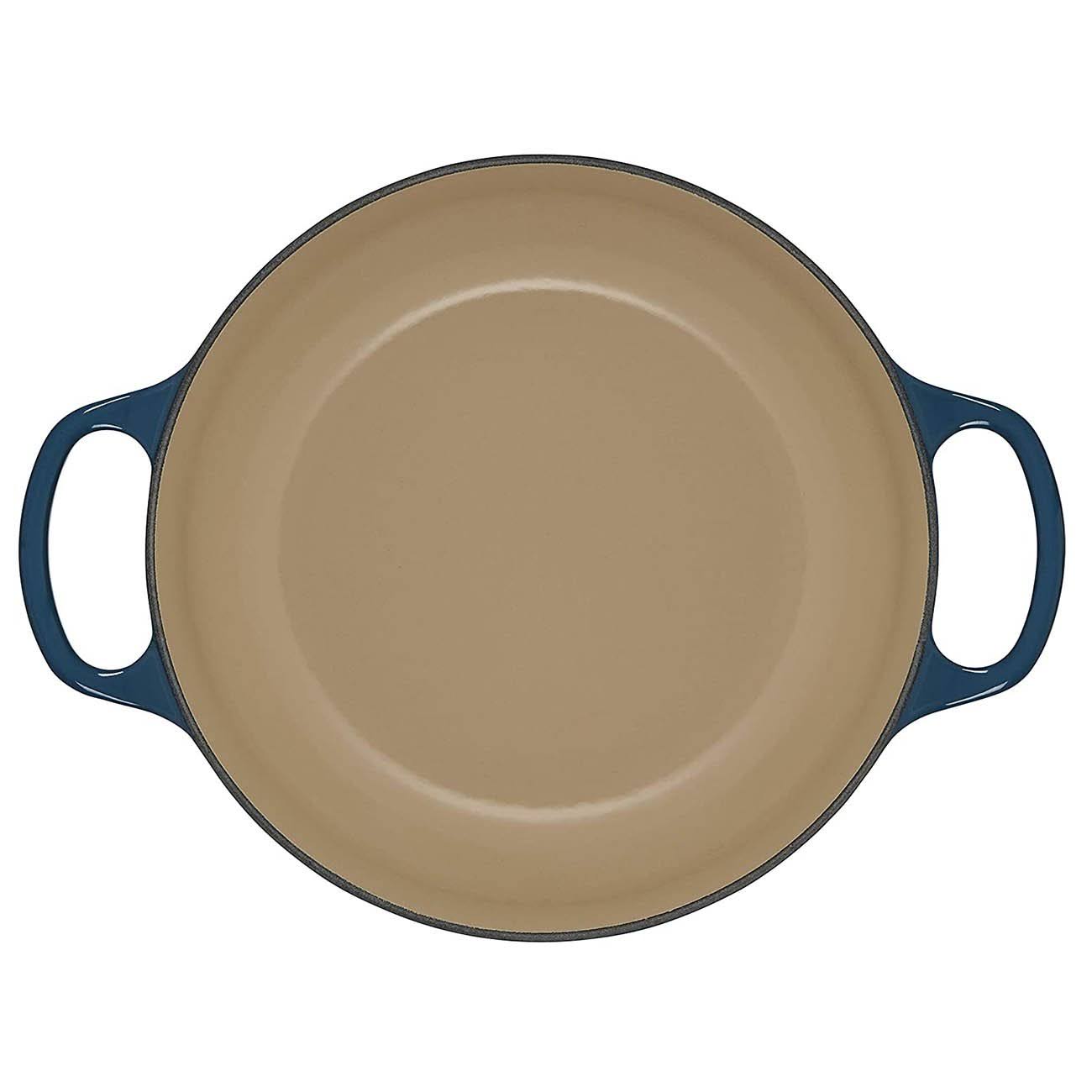 3.5 Qt. Cast Iron Sauteuse Deep Teal E3842