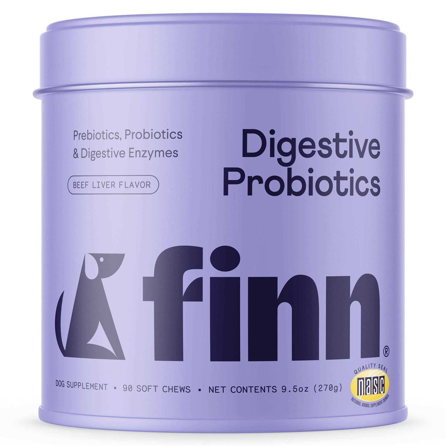 Finn Digestive Probiotics Supplement for Dogs W9022