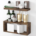 Rustic Brown Floating Shelves N124362