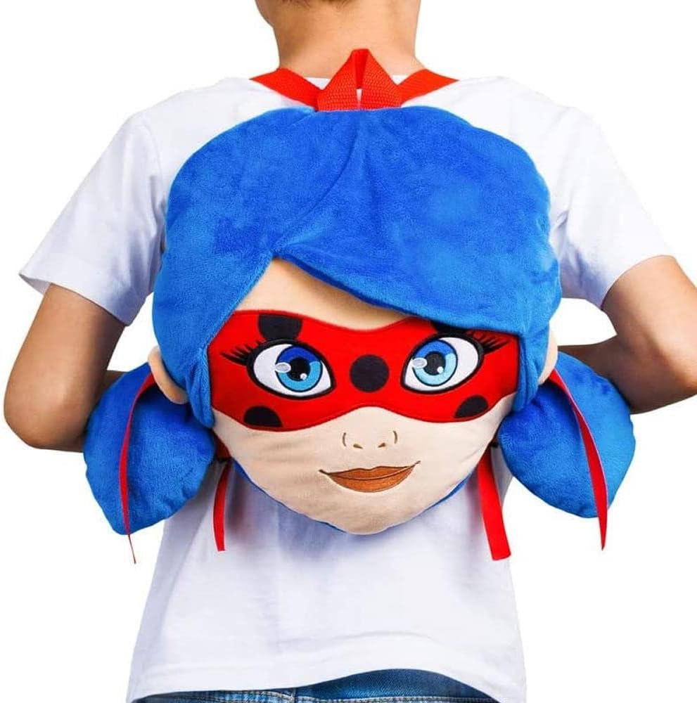 Miraculous Ladybug Plush School Backpack V778996