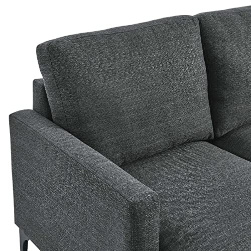 Beige Upholstered Fabric Sofa X177