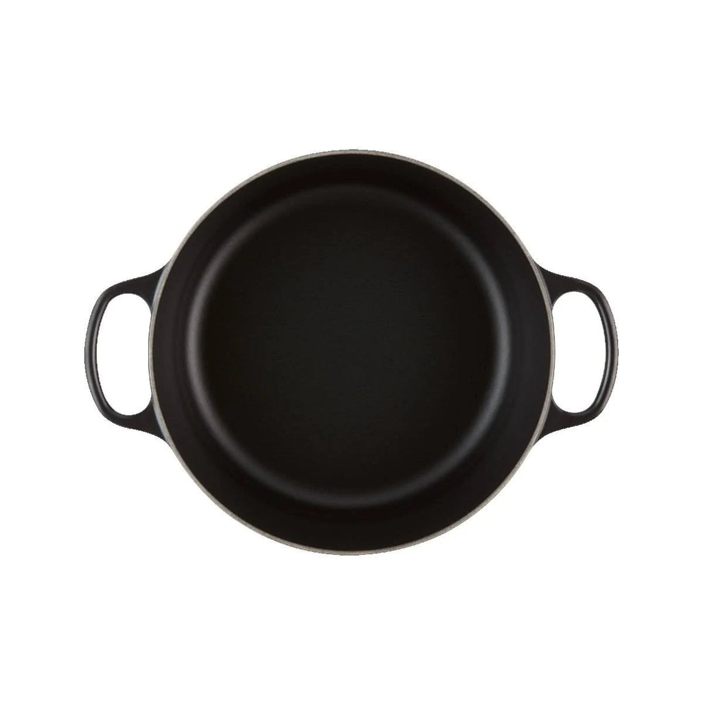 Round Casserole Cast Iron 22 cm Satin Black W45870