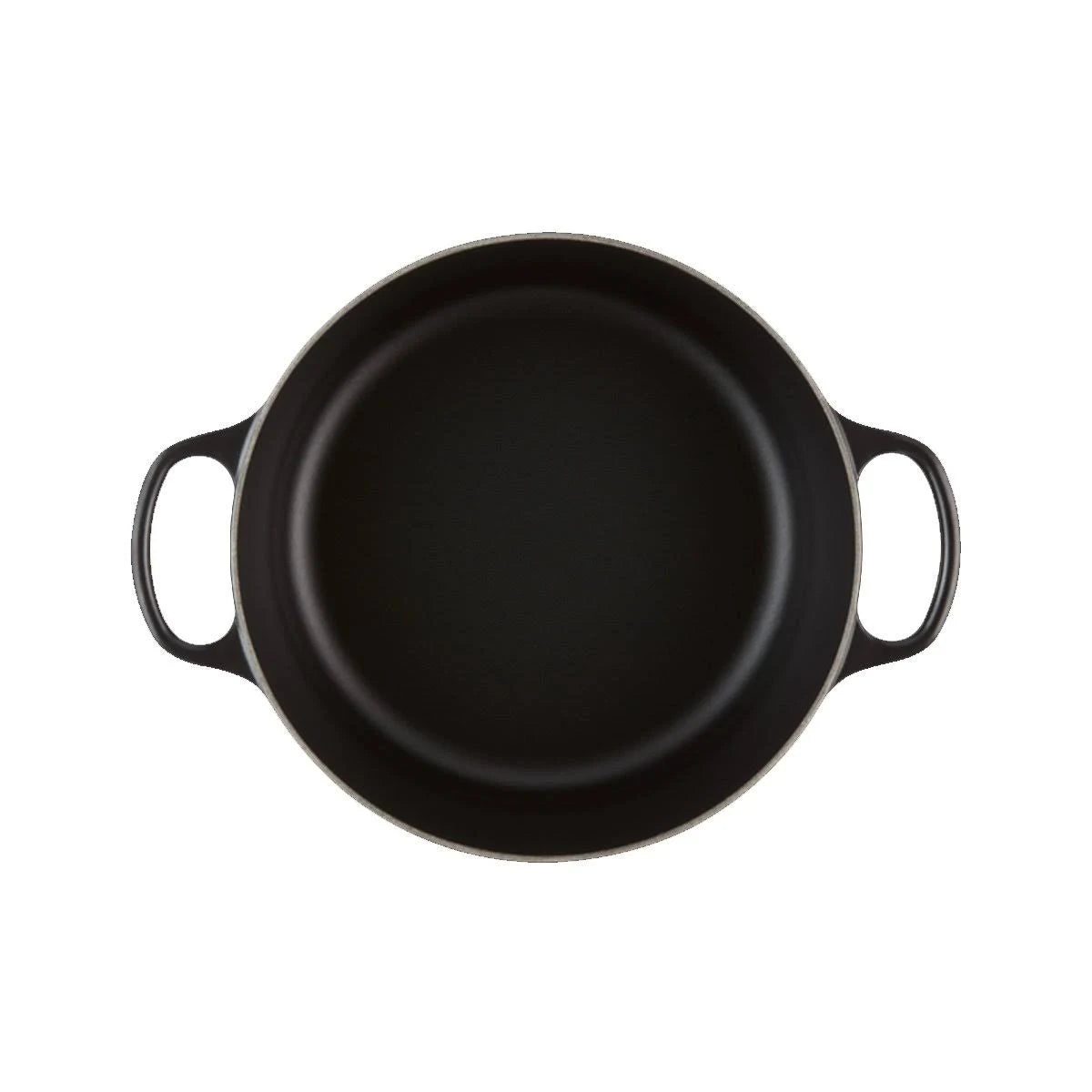 Round Casserole Cast Iron 22 cm Satin Black W45870