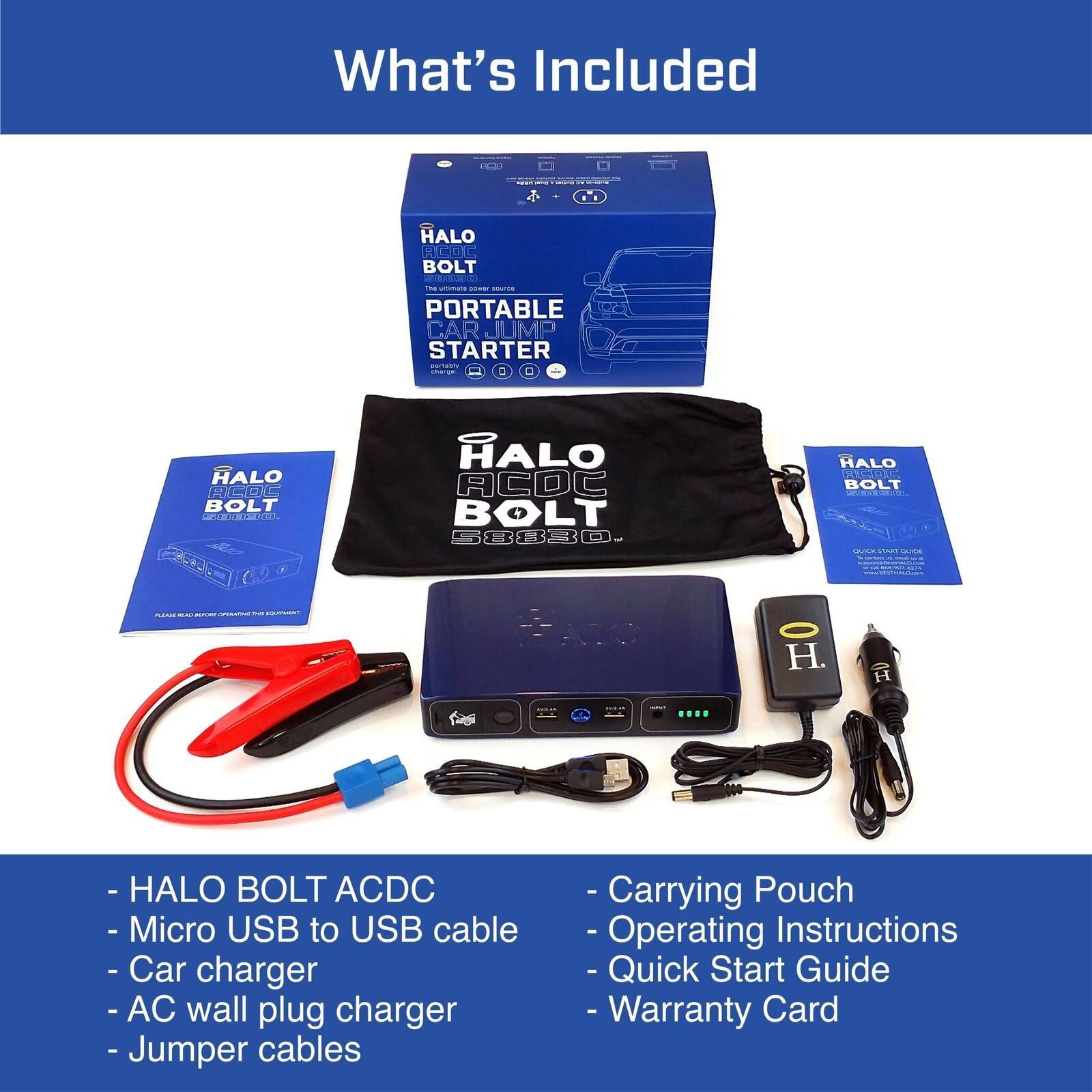 Gold Portable Phone Laptop Charger Car Jump Starter with AC Outlet L37952