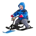Snow Racer Sled with Steering Wheel and Twin Brakes A98452
