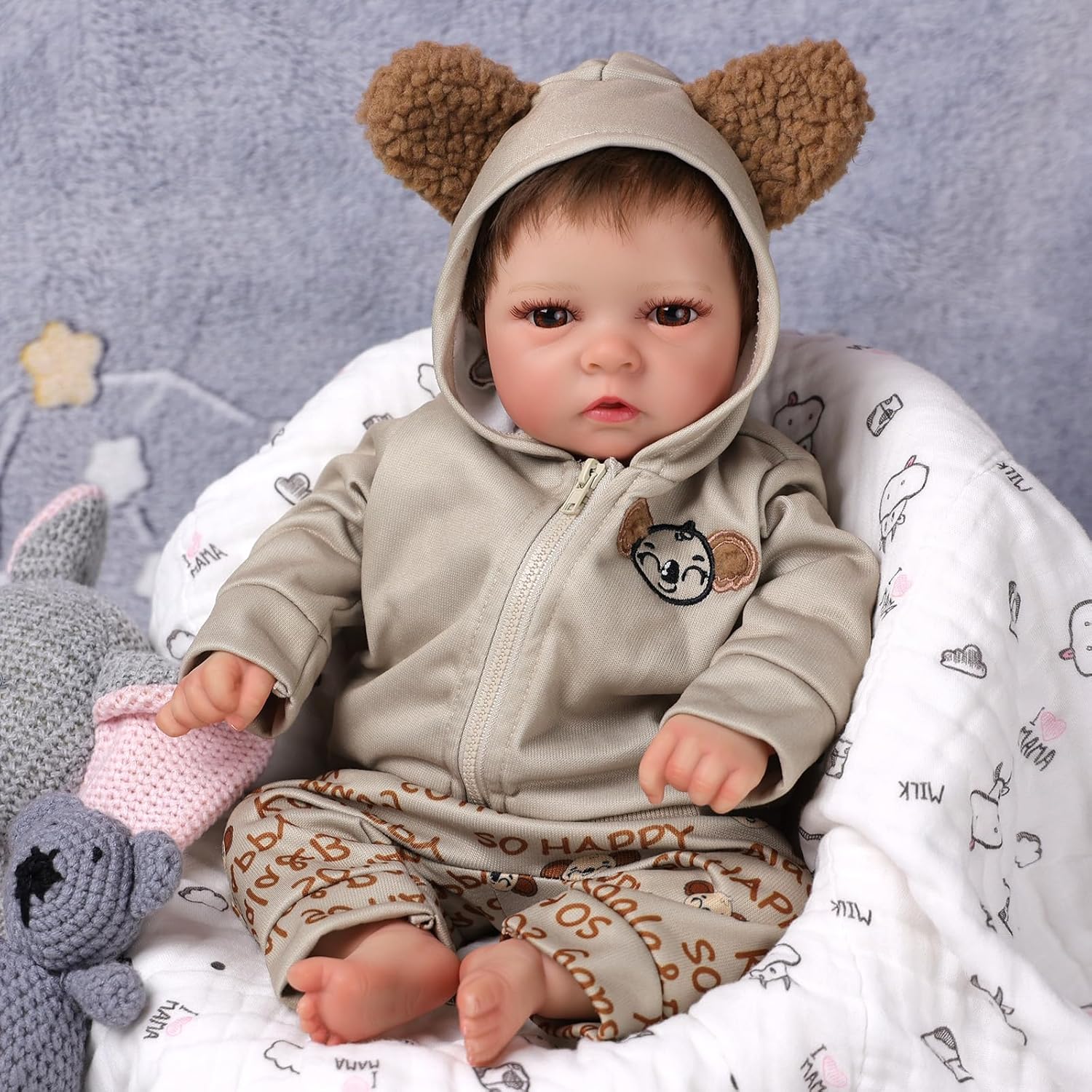 17inch Soft Body Realistic Reborn Baby Doll Z1334