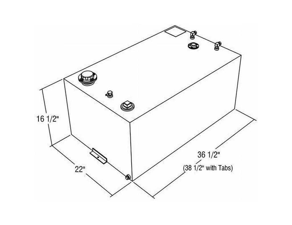 Rectangular Fuel Transfer Tank L499661