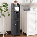 Matte Black Bathroom Storage Cabinet E20469