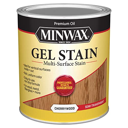 Gel Stain, Mahogany, 1/2 Pint S2647