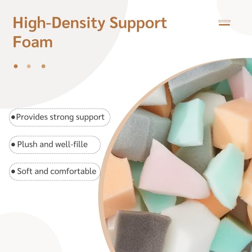 3 in 1 Bean Bag Chairs with High-Density Foam Filling V658