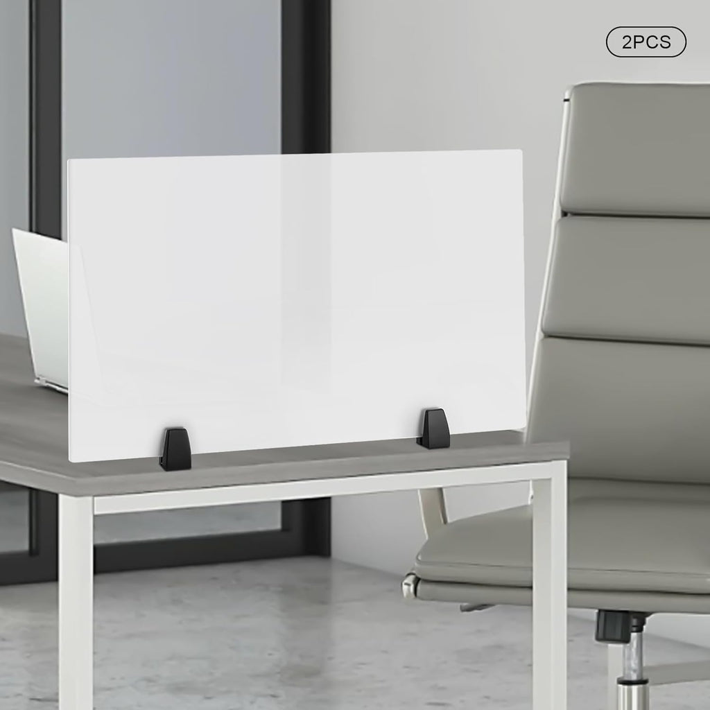 2PCS Acrylic Desk Dividers, 30 x 18 inch I4739