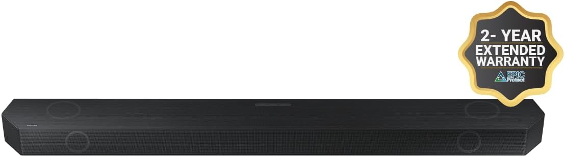 11.1.4ch Soundbar with Wireless Dolby Atmos Audio, Rear Speaker Included O22173