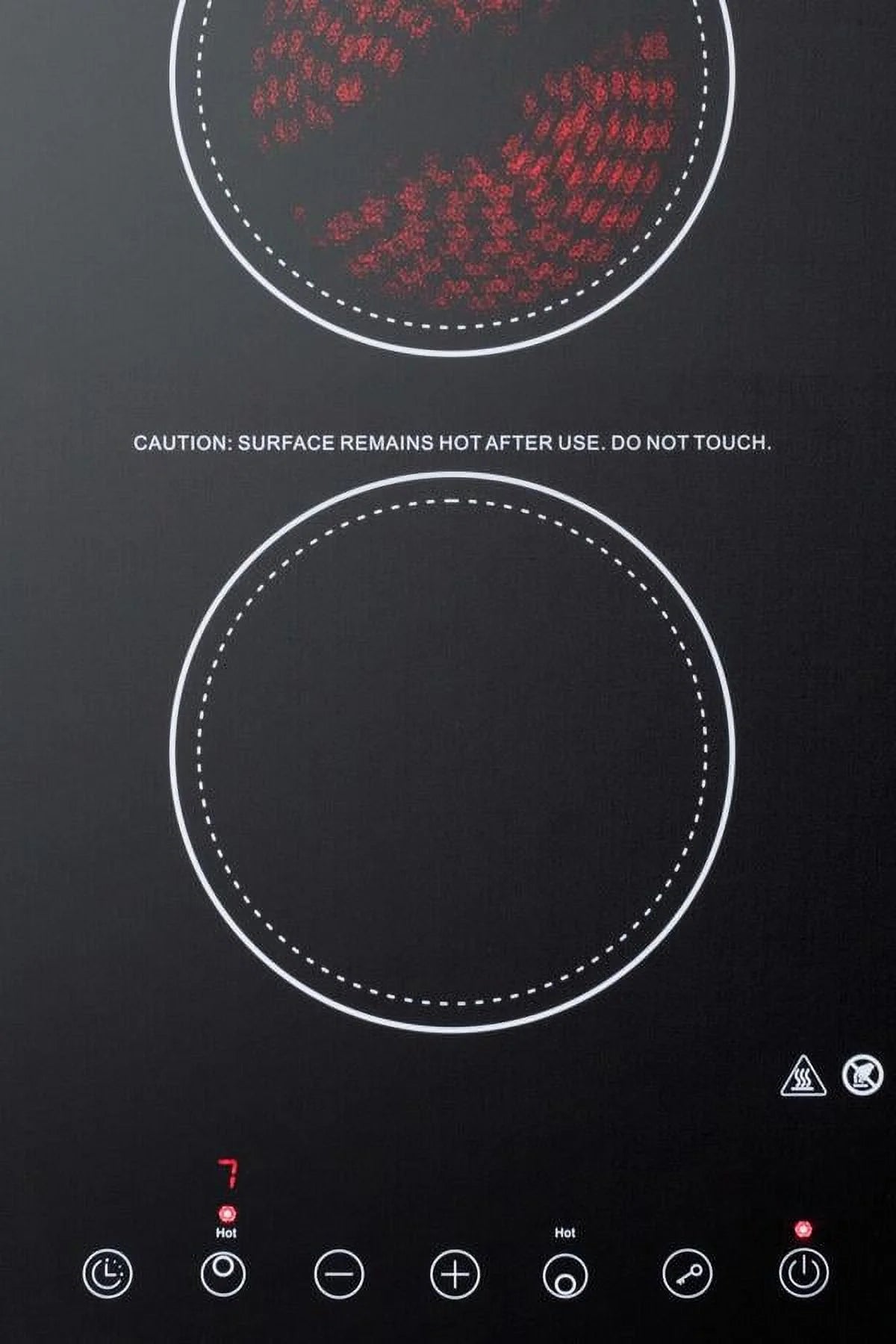 2-Burner Electric Cooktop in Black A91972
