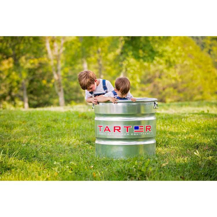 46 gal. Galvanized Steel Round Utility Tank U778351