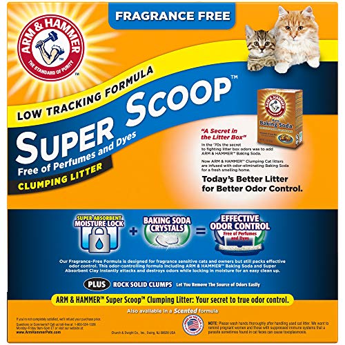 Fragrance Free Clumping Cat Litter 40lb F252