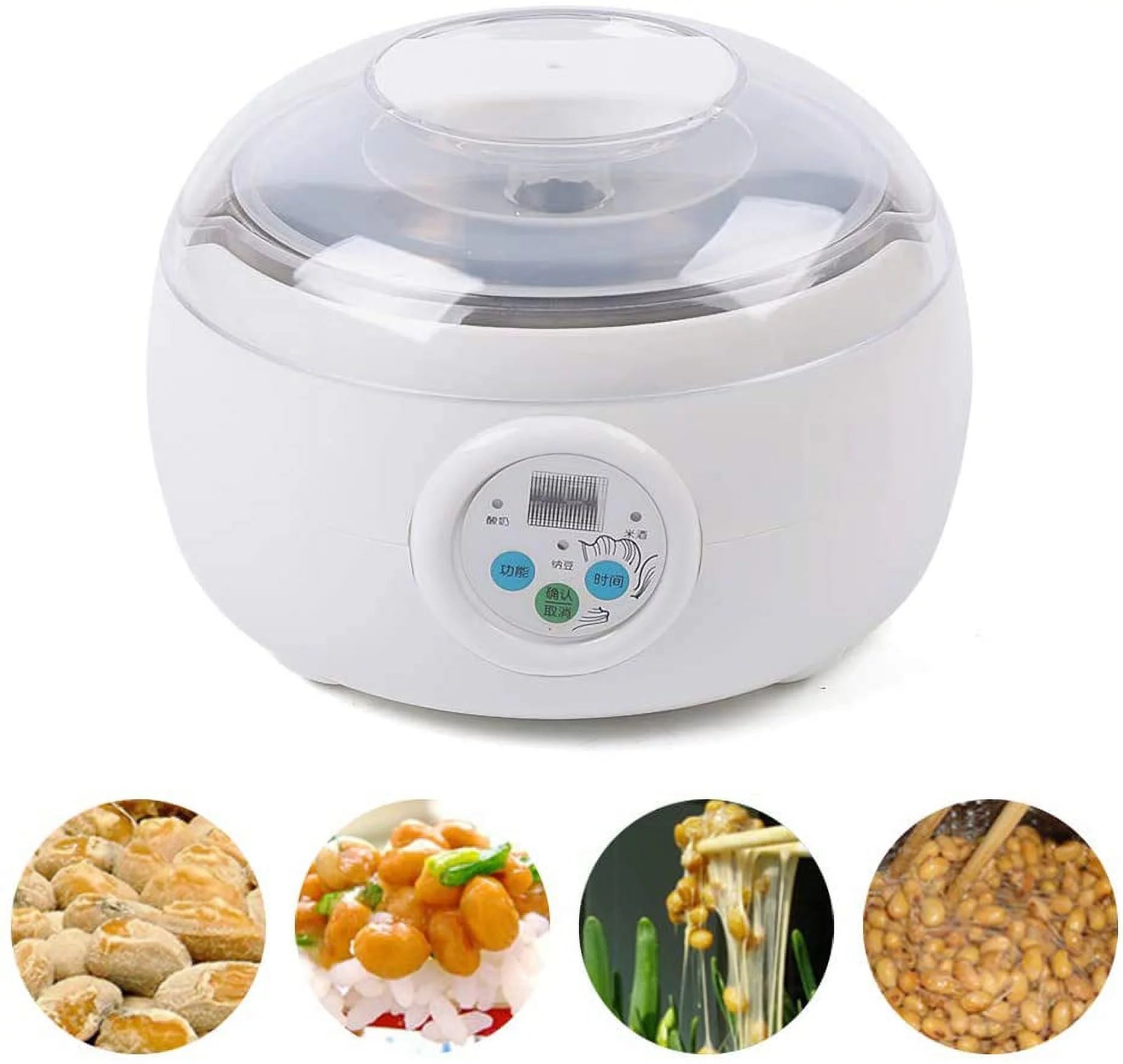 1.5L Stainless Steel White Yogurt Natto Machine H46825
