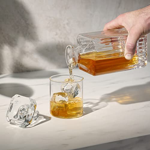 Set of 4 Crystal Rocks Glasses A535488