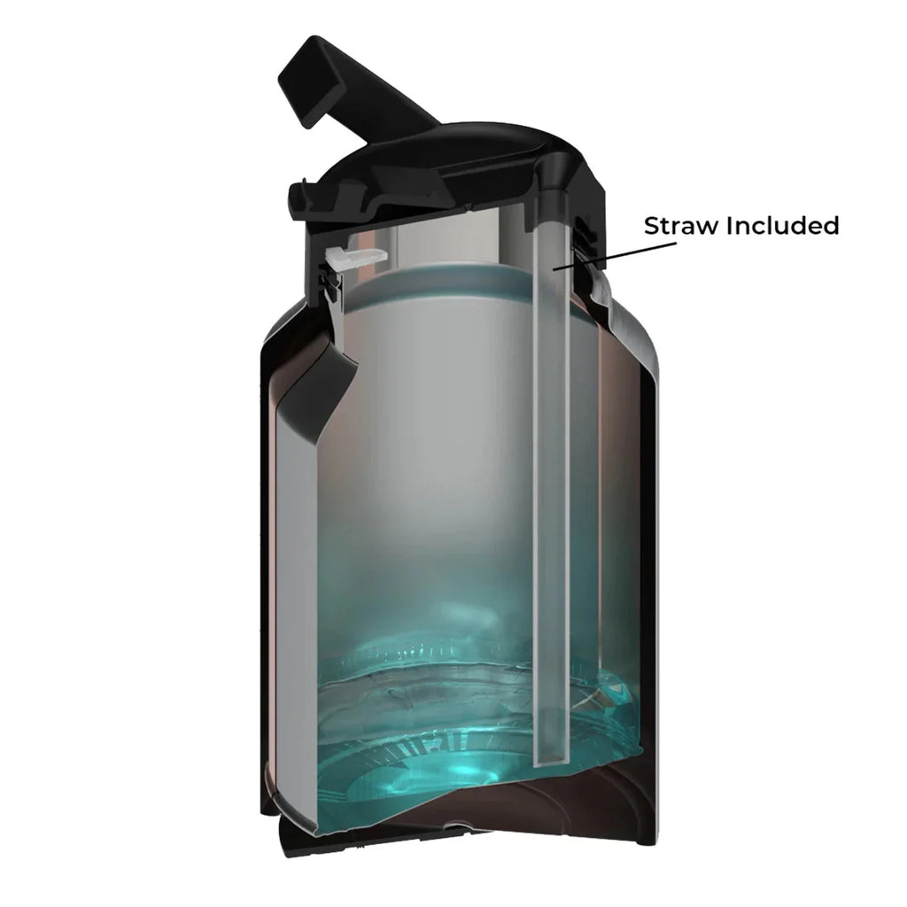 Stainless Steel Half-Gallon Water Bottle 64oz with Carry Handle E95724