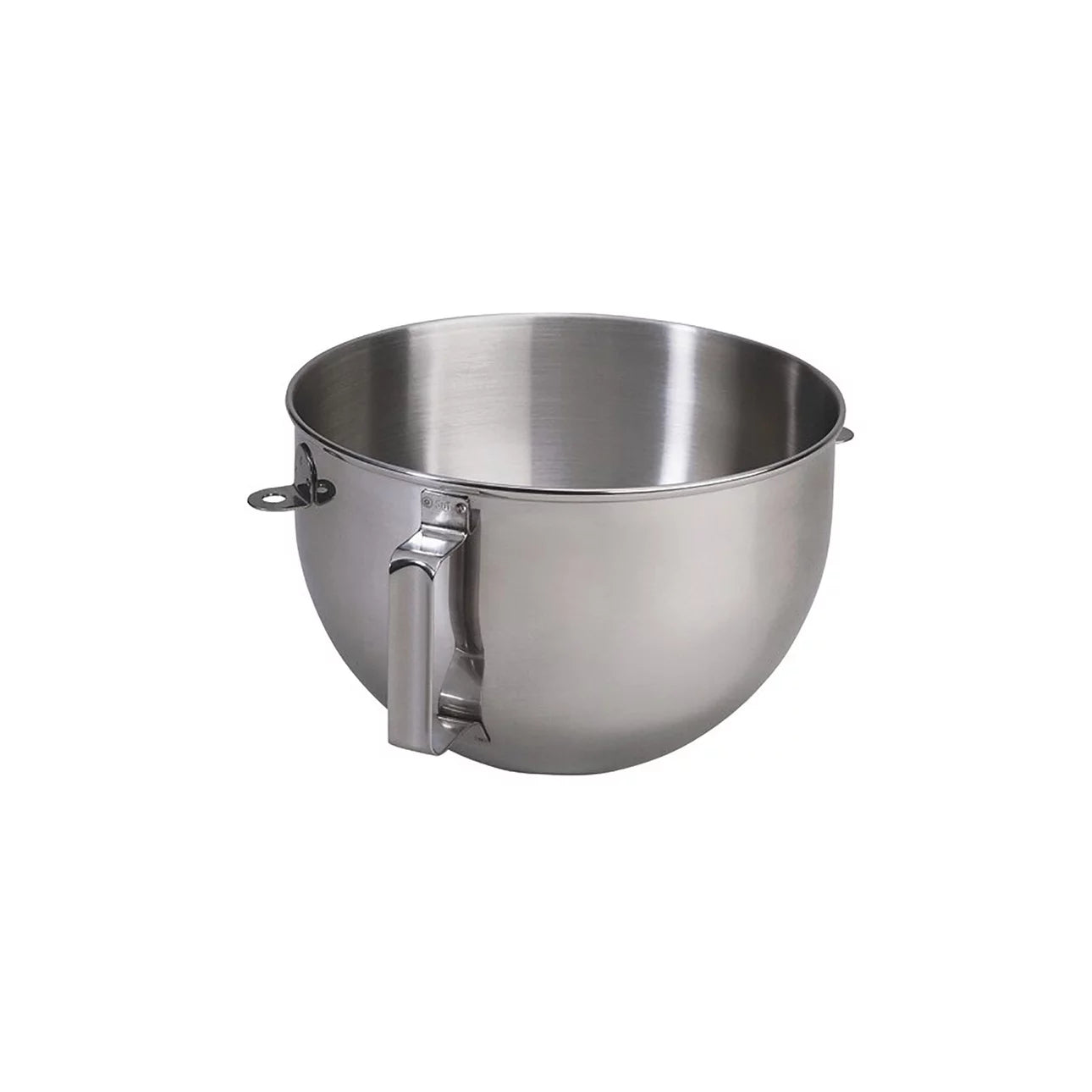 5 Quart Polished Stainless Steel Bowl with Flat Handle Q820238