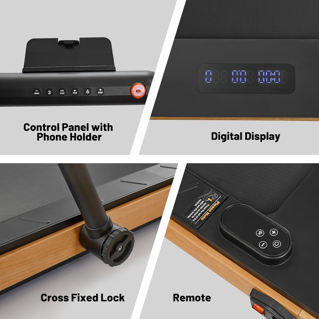 Folding Walking Pad Under Desk Treadmill with Remote Control C61527