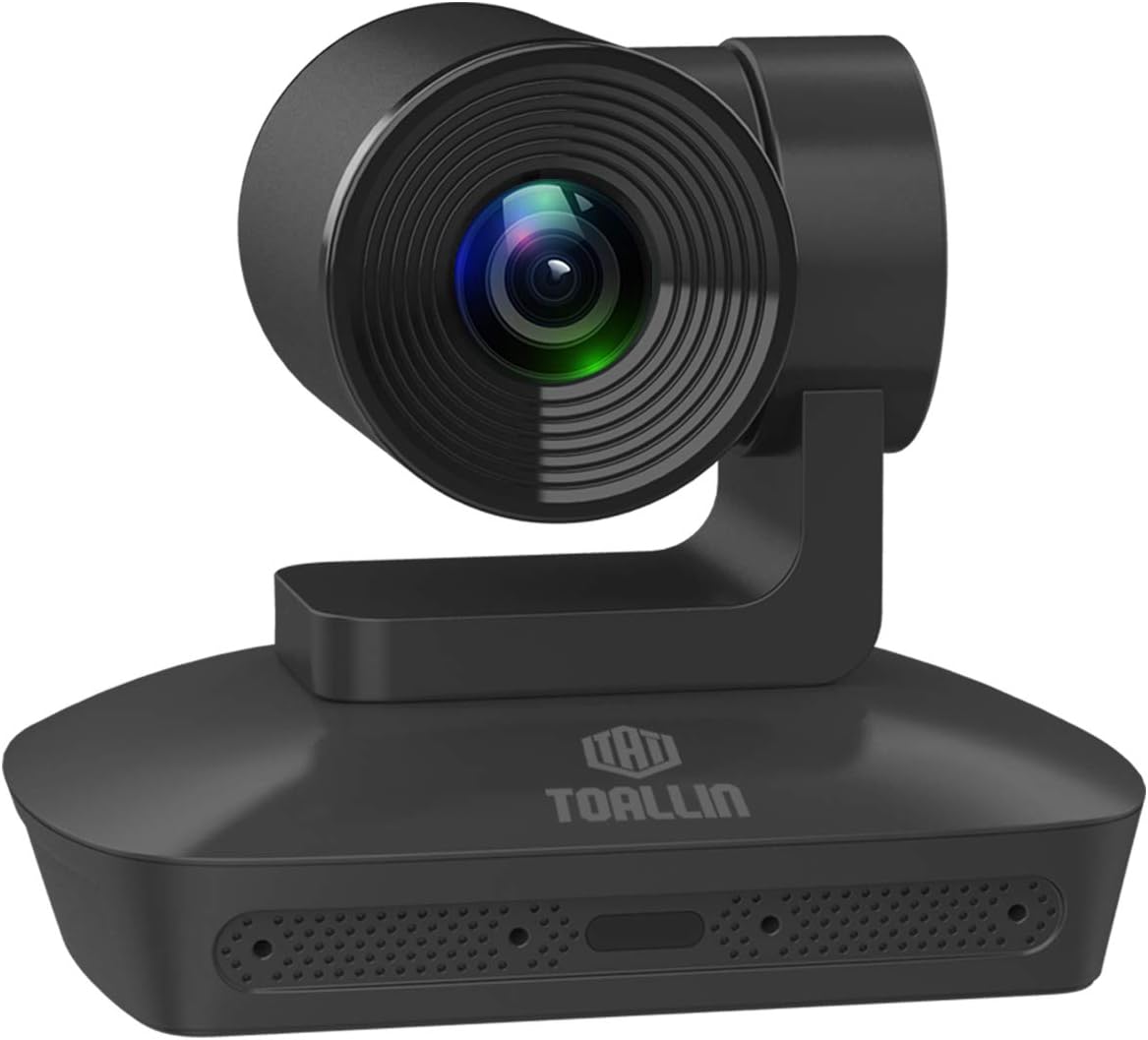 HD 1080P PTZ Conference Room Camera with 4 Microphones Array, 10X Optical Zoom L6168