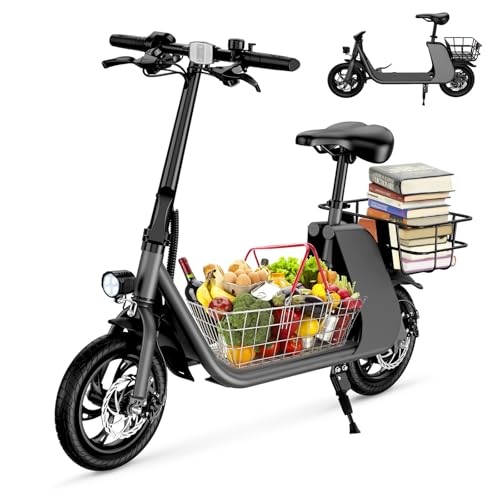672W Peak Motor 20 MPH 12.5 inch Tires Folding Electric Scooter Z86184