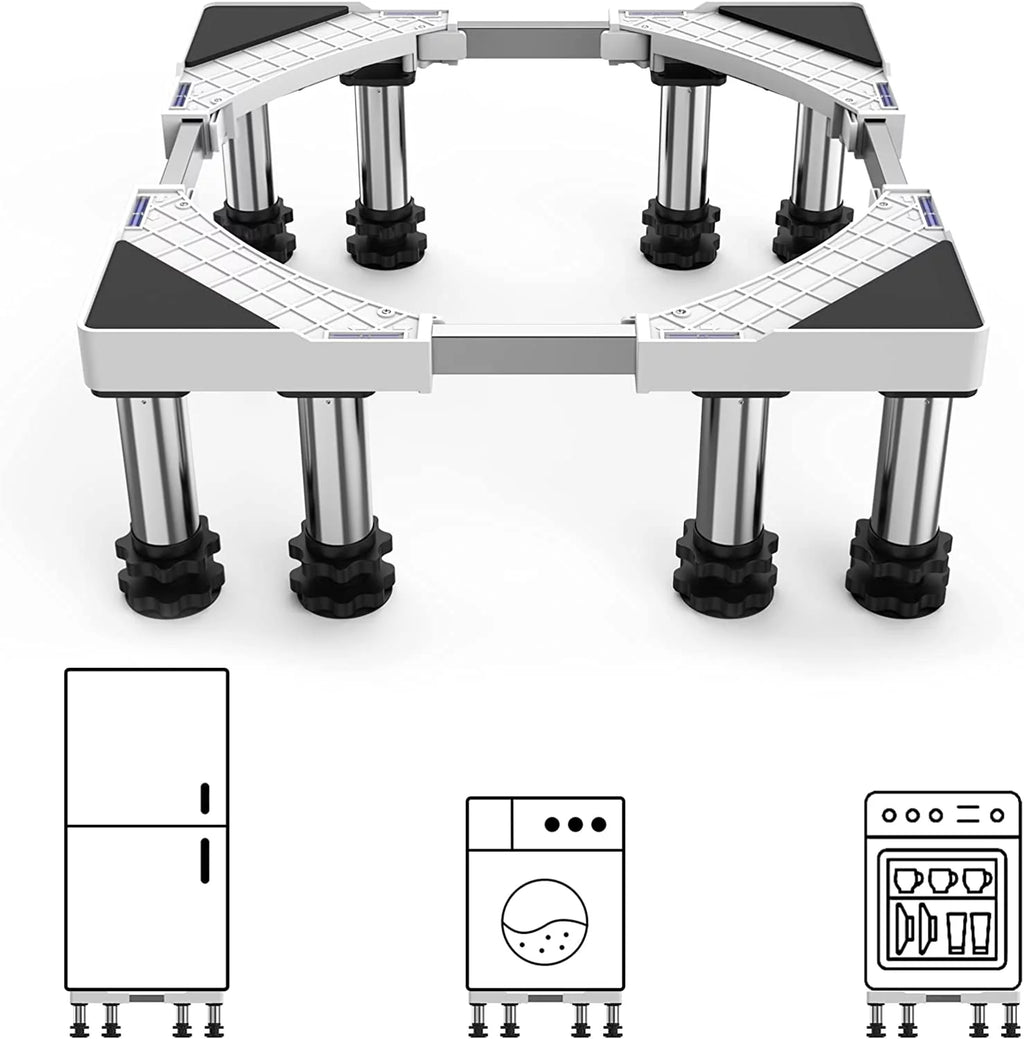 Mini Fridge Stand with 8 Adjustable Feet Z880539
