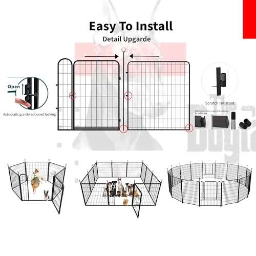 Heavy Duty Dog Playpen 36'' High 12 Panels C897