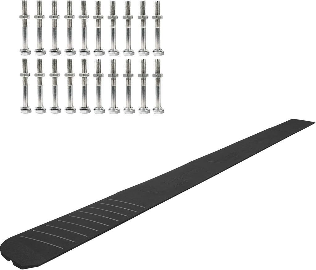 5 Pack Heavy Duty Rubber Driveway Ramps Z6596