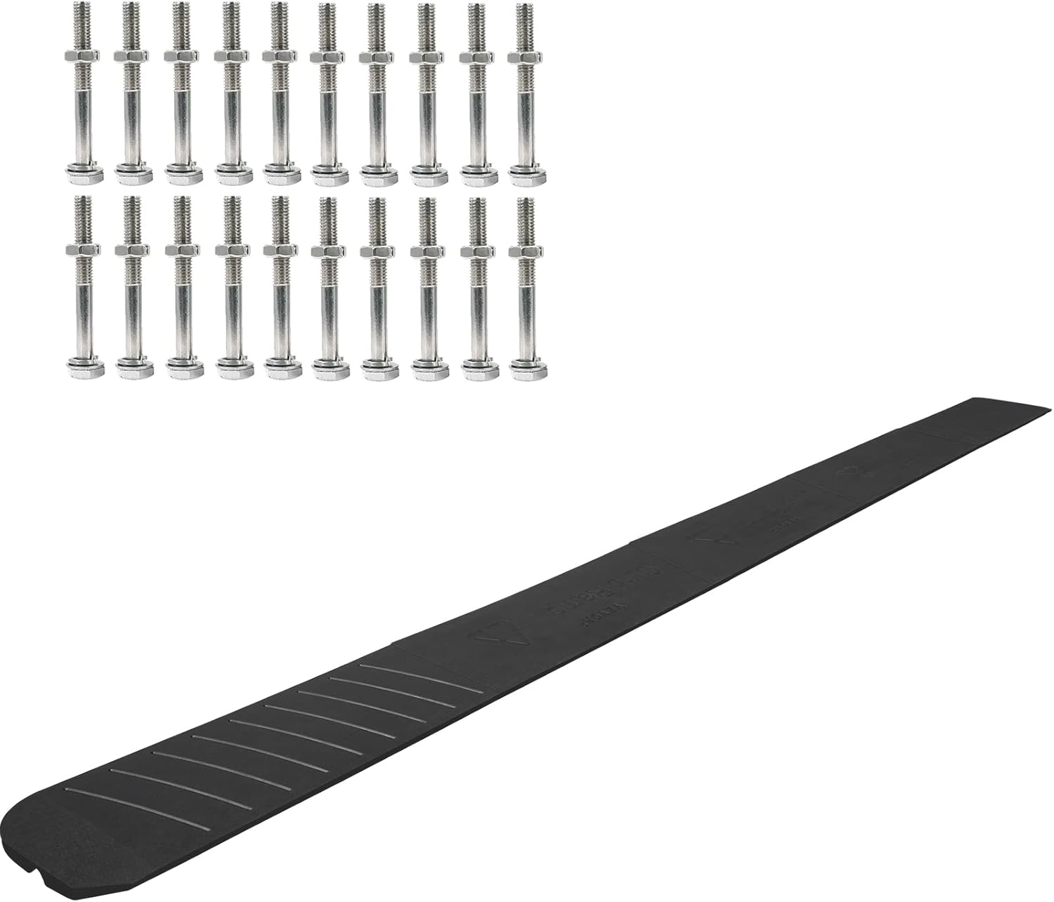 5 Pack Heavy Duty Rubber Driveway Ramps Z6596