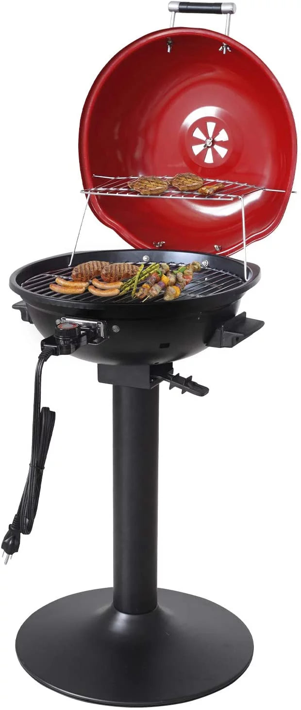 15" Electric BBQ Grill with Removable Stand M221944