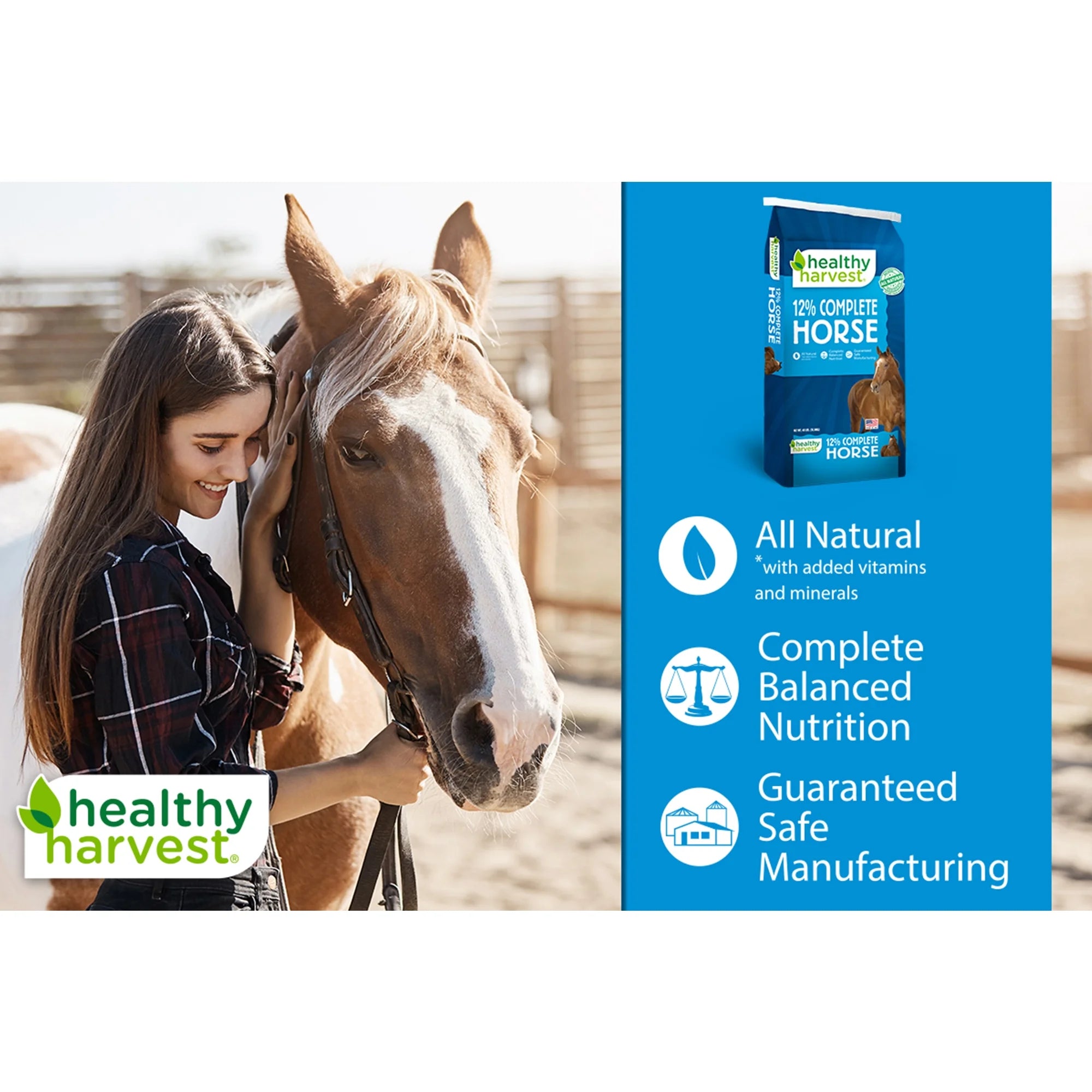 40 lb Complete Horse Feed Pellets H816215