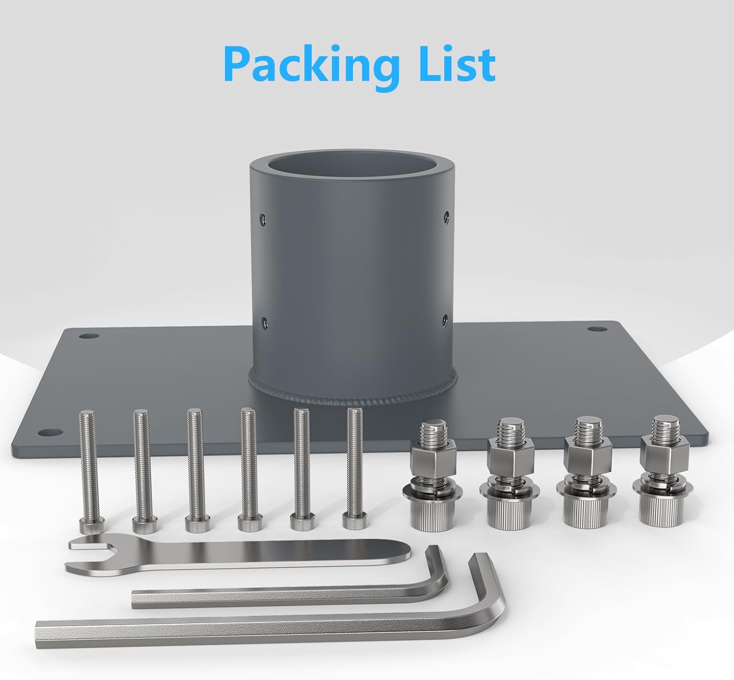 Starlink Flat High Performance Pipe Adapter Mounting Kit S752