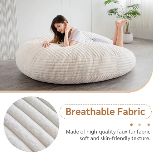 3 in 1 Bean Bag Chairs with High-Density Foam Filling V658