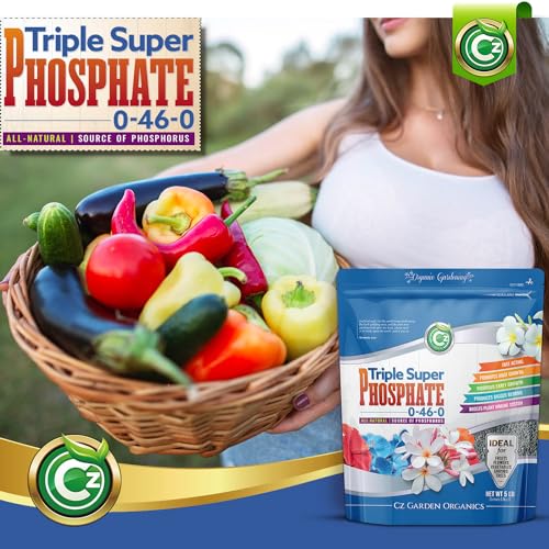 Triple Super Phosphate 0-46-0 Fertilizer TSP Pure Phosphorus Plant Food F315