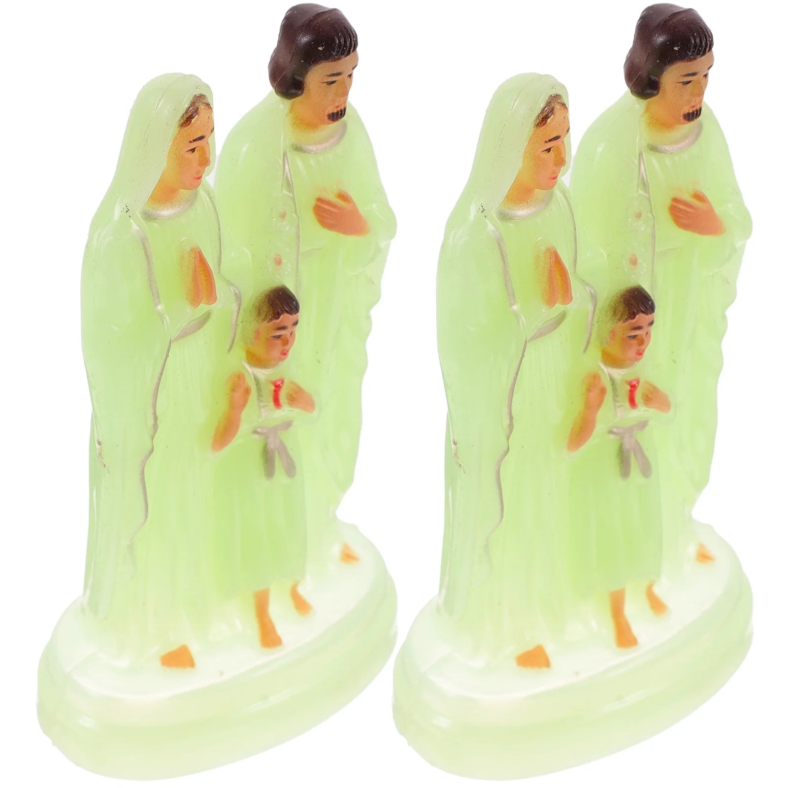 Desktop Decorations Luminous Ornament Church Statue C707589