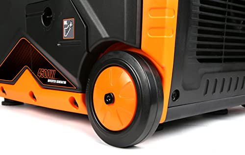 6800-Watt Dual Fuel Portable Inverter Generator with Electric Start J9707