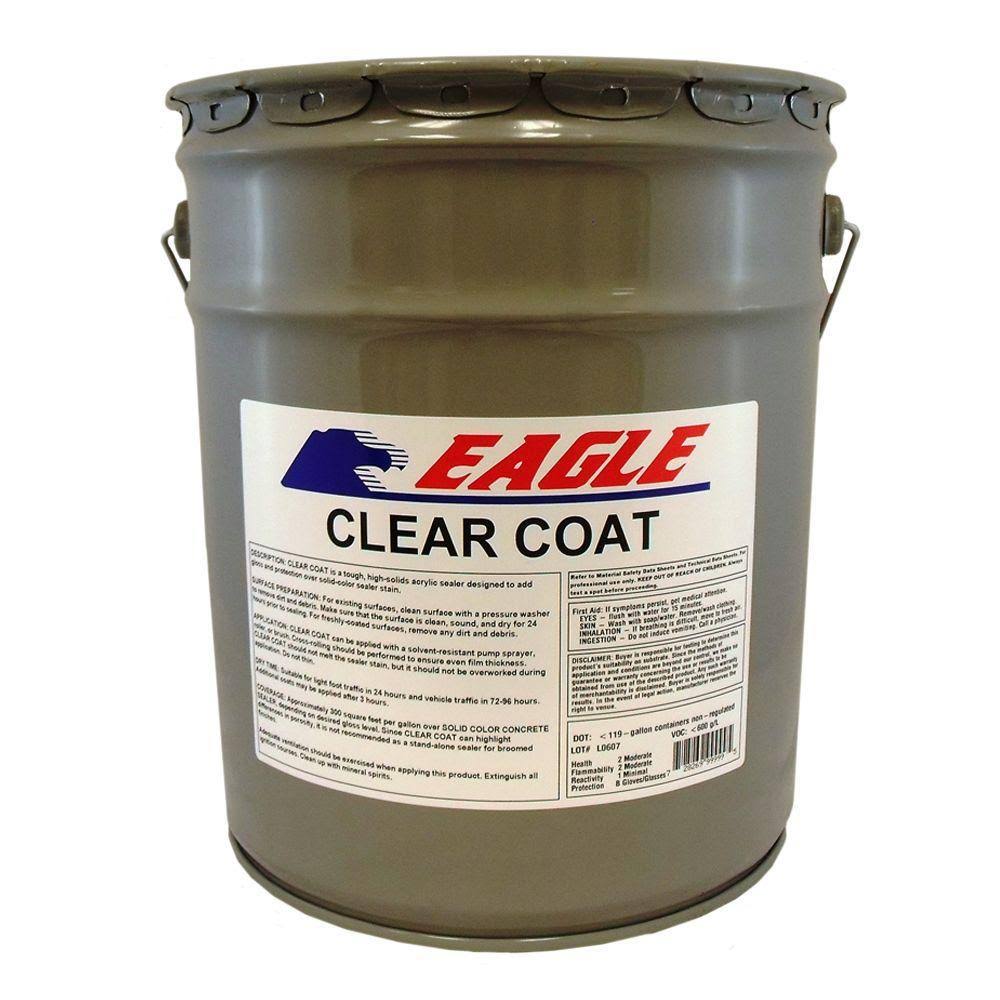 5 gal. Clear Coat High Gloss Oil-Based Acrylic Topping S7590