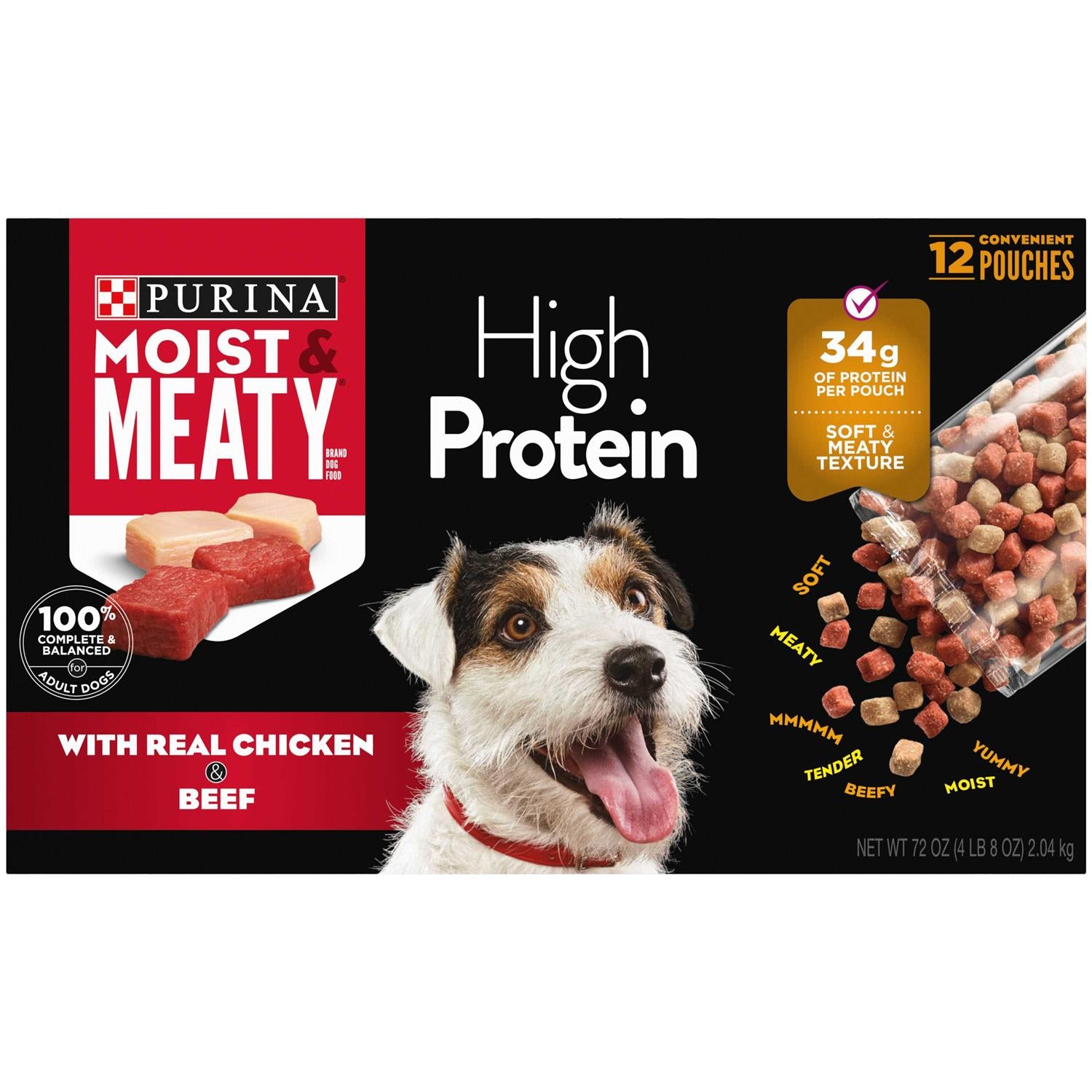 High Protein Chicken & Beef Flavor Dry Dog Food P1030