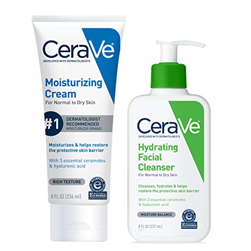 12oz Moisturizing Cream and 3oz Travel Size Cleanser W11005