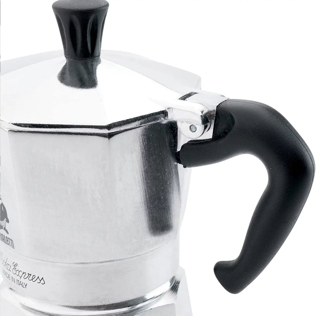 Aluminum 6 Cup Stovetop Espresso Coffee Maker, Silver L1536