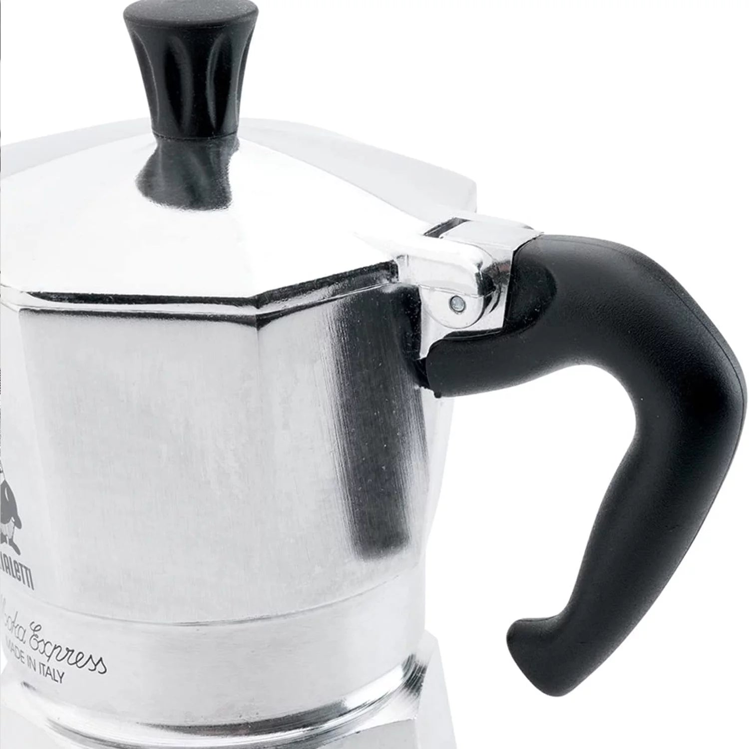 Aluminum 6 Cup Stovetop Espresso Coffee Maker, Silver L1536