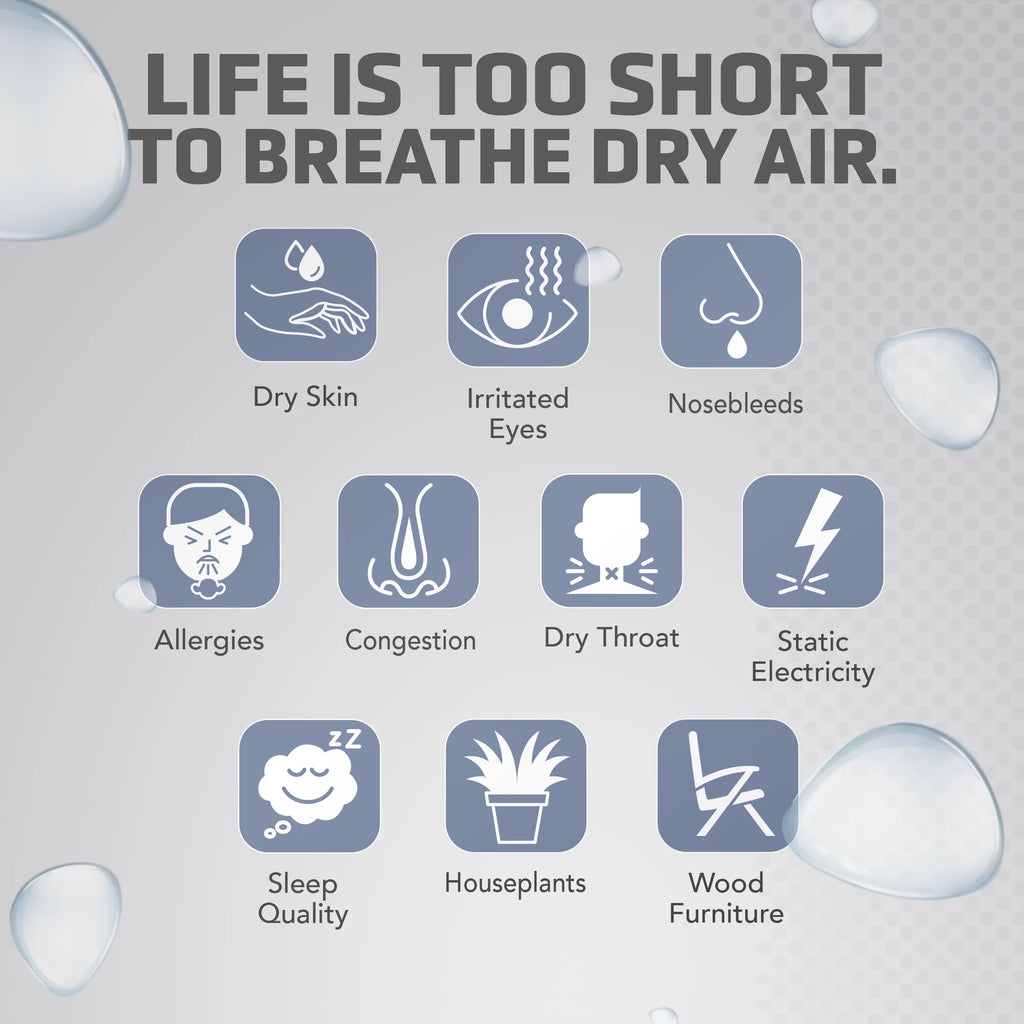 1.5 Gallon Warm and Cool Mist Ultrasonic Humidifier V22356