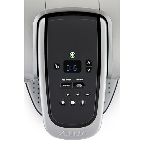 Brushed Silver Single Serve K-Cup Pod Coffee Maker Q604380