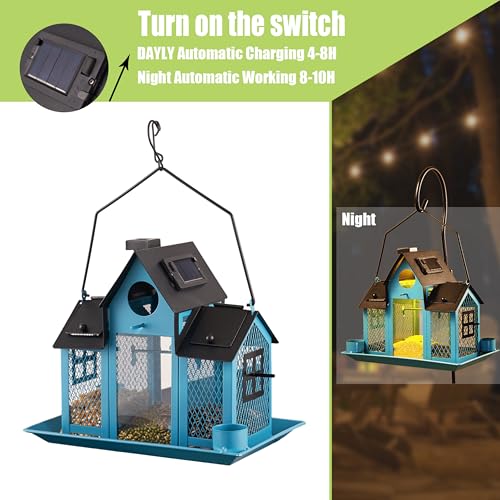 Hanging Metal Mesh Bird Feeder T954028